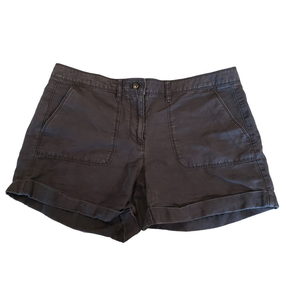 Loft By Ann Taylor Chino Shorts Women's Size 6 Gray